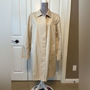 Braetan Light Tan Neutral Rain Jacket Coat Trench Lightweight Sz XL‎